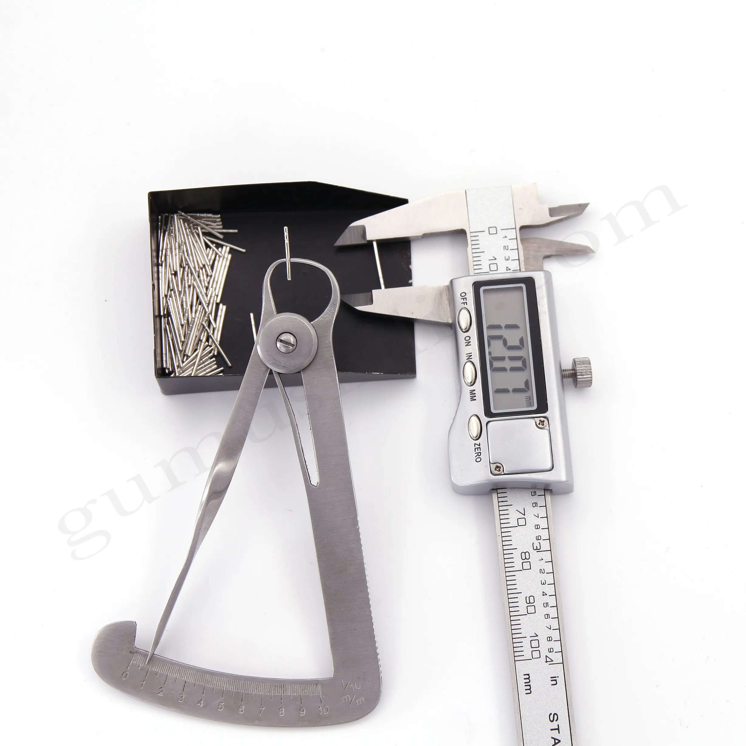 Gümüş Kaynaksız Küpe Çivisi, Küpe Pimi 11mm 12mm 13mm Uzunluğunda 925 Ayar Gümüş